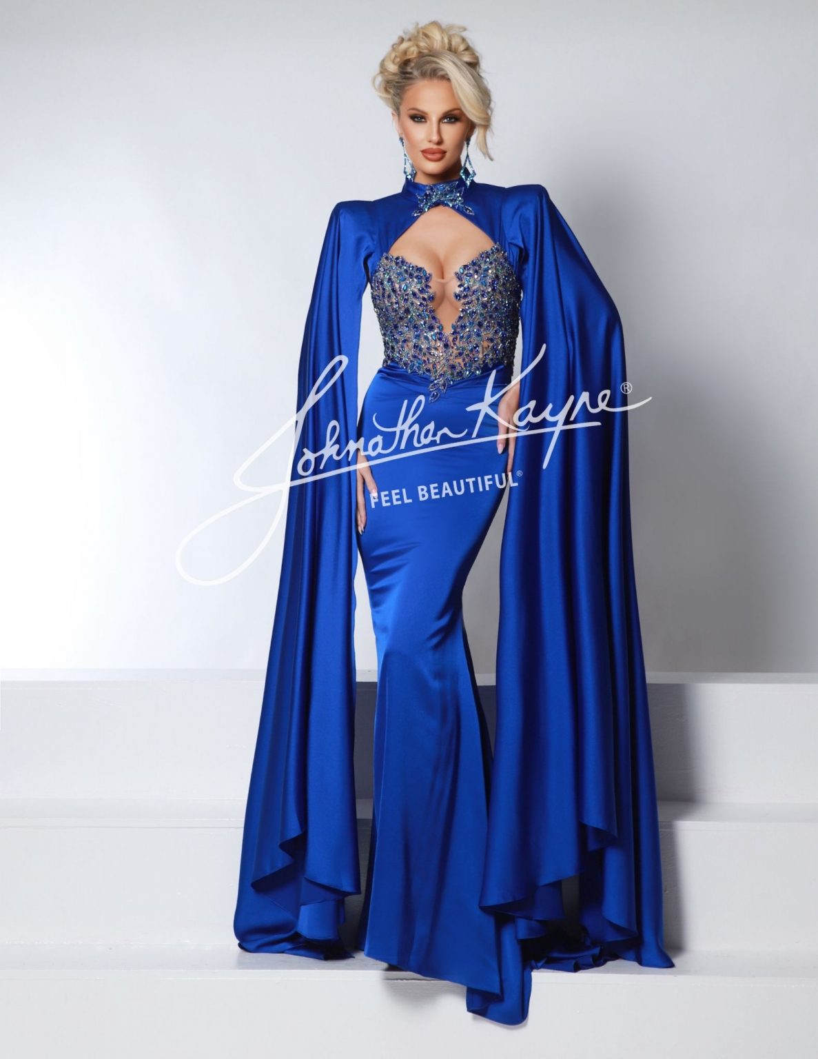 kastane Bell sleeve color dress オケージョン product-1246225-1739982259-